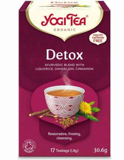 Tisztító (méregtelenítő) bio tea - Yogi Tea