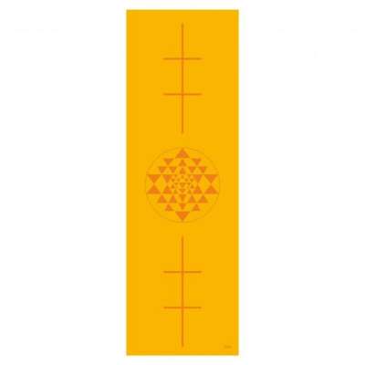 Leela jógaszőnyeg - Sárga Yantra - Bodhi 