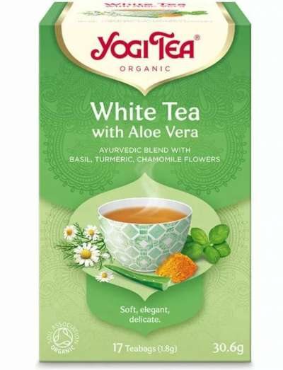 Bio fehér tea aloe verával - Yogi Tea