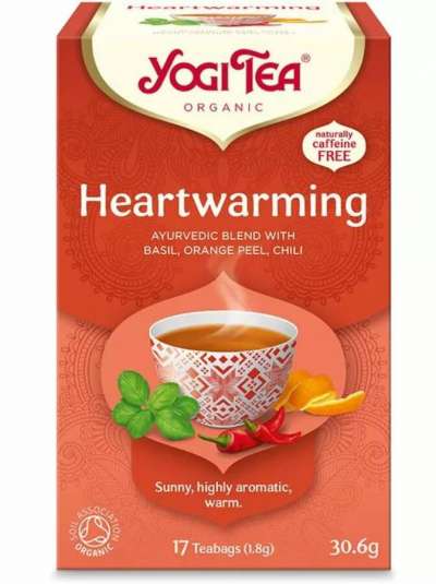 Szívmelengető bio tea - Yogi Tea