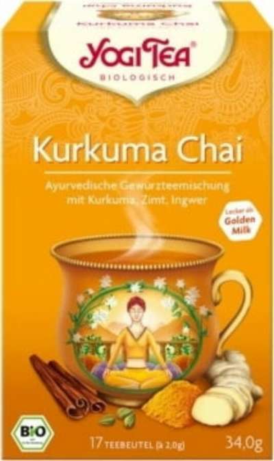 Kurkuma chai bio tea - Yogi Tea