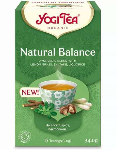 Természetes egyensúly bio tea shiitake gombával - Yogi Tea