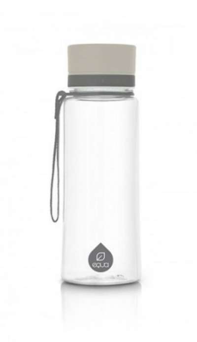 BPA mentes műanyag kulacs 600ml - Plain Grey - Equa