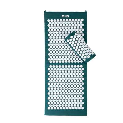 Vital Akupresszúrás matrac XL és párna - Petrol - Bodhi