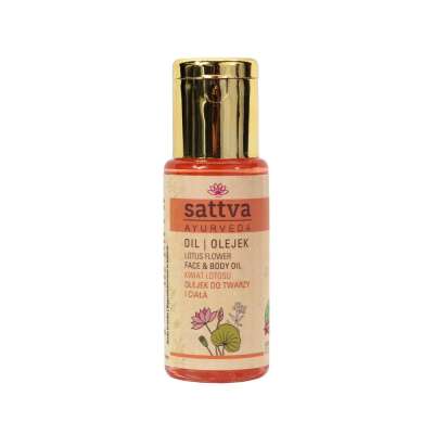 Lótuszvirágos arc- és testolaj 50ml - Sattva Ayurveda