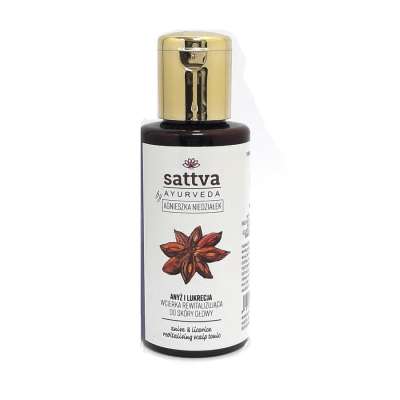 Revitalizáló hajtonik ánizzsal és édesgyökérrel 100ml - Sattva Ayurveda