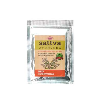 Henna - Természetes növényi hajfesték - vörös 10g - Sattva Ayurveda