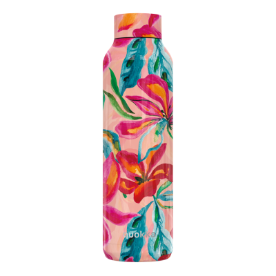 Hőtartó fémkulacs SOLID - Tropical Bloom 630ml - Quokka