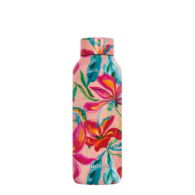 Hőtartó fémkulacs SOLID - Tropical Bloom 510ml - Quokka