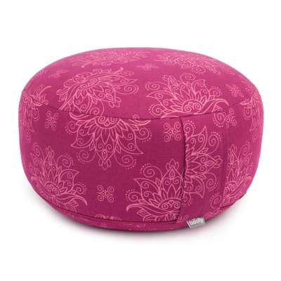 Bodhi Maharaja Collection RONDO – tönköly meditációs párna 32×20 cm – Lotus Berry