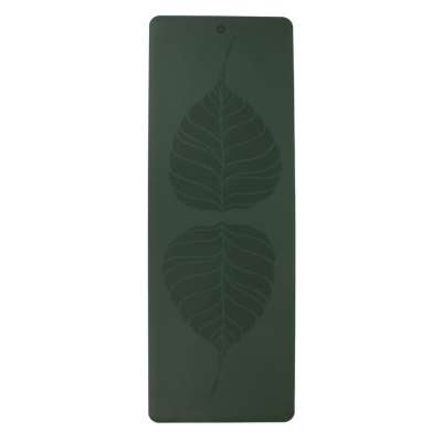 Bodhi PHOENIX design jógaszőnyeg BODHI LEAVES - Forest Green – 4 mm