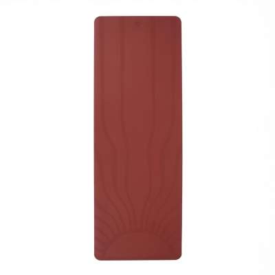 Bodhi PHOENIX design jógaszőnyeg RISING SUN - Red Earth – 4 mm