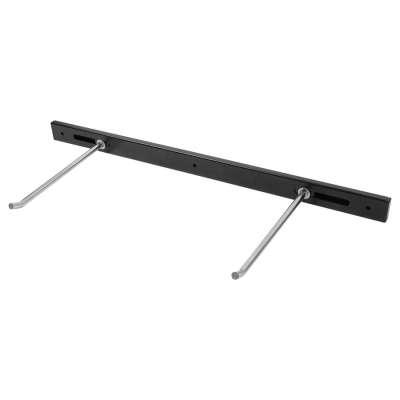 Acél falitartó, akasztó jógaszőnyegekhez - Black - Bodhi