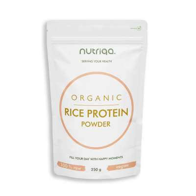 Nutriqa Bio rizsprotein por – 250 g