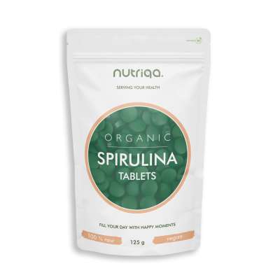 Nutriqa Bio spirulina tabletta – 125 g