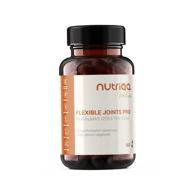 Nutriqa FLEXIBLE JOINTS PRO - Rugalmas Ízületek Kúra 60 db vegán kapszulával