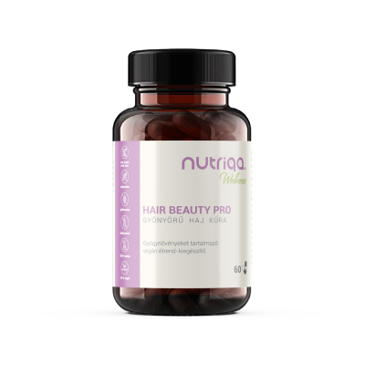 Nutriqa HAIR BEAUTY PRO - Gyönyörű Haj Kúra 60 db vegán kapszulával