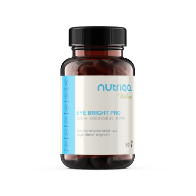 Nutriqa EYE BRIGHT PRO - Szem Egészsége Kúra 60 db vegán kapszulával