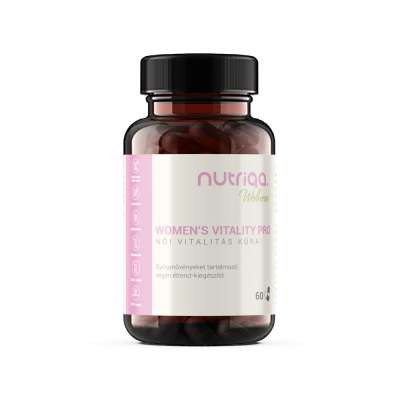 Nutriqa WOMEN'S VITALITY PRO - Női Vitalitás Kúra 60 db vegán kapszulával