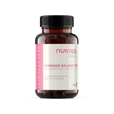 Nutriqa HORMONE BALANCE PRO - Női Hormonegyensúly Kúra 60 db vegán kapszulával