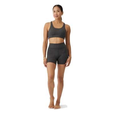Manduka Dhara Scoop női sportmelltartó - Phantom Heather