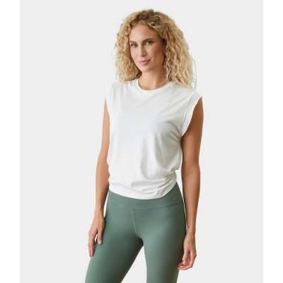 Manduka Warrior Tee női jóga póló - White