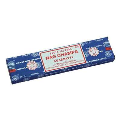 Füstölőpálcika, Sai Baba Nag Champa, 40 g - Bodhi