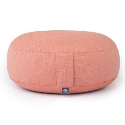 BIG RONDO Classic DOBBY meditációs párna - coral red - Bodhi