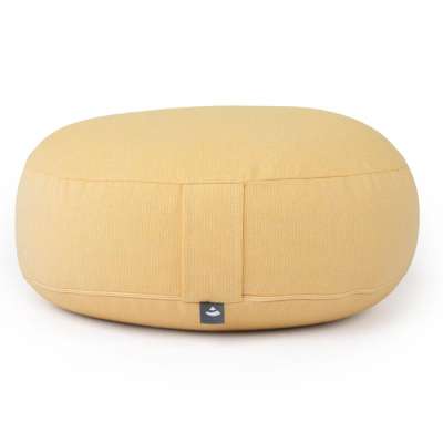 BIG RONDO Classic DOBBY meditációs párna - sunny yellow - Bodhi