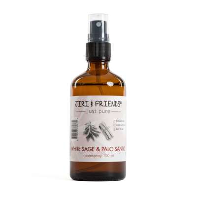 Aromaterápiás spray Palo Santo és fehér zsálya, Jiri & Friends, 100 ml.