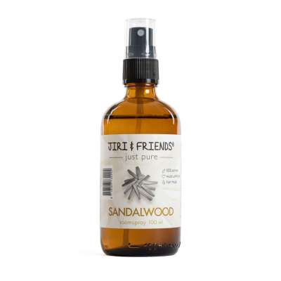 Aromaterápiás spray szantálfa, Jiri & Friends, 100 ml