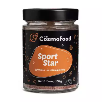 CosmoFood Sport Star gyümölcskristály - Csúcsteljesítmény! (100 g)