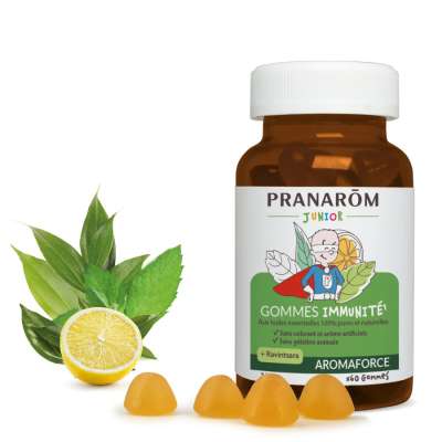 Pranarom Aromaforce junior immunerősítő gumicukor - 6 éves kortól 150 g