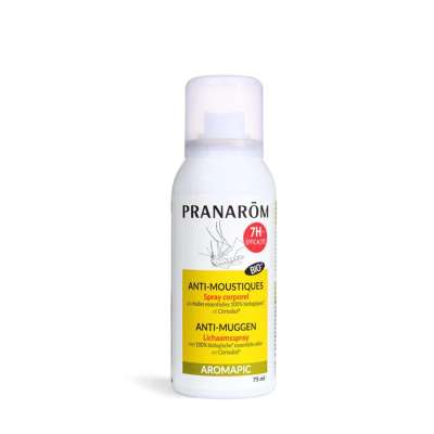 Pranarom Aromapic bio szúnyog- és rovarriasztó spray bőrre 75 ml