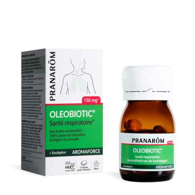 Pranarom AROMAFORCE OLEOBIOTIC® a légzőszervek egészségéért*