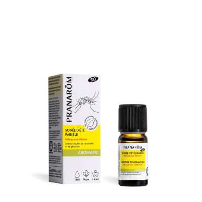 Pranarom Aromapic citronella szúnyog- és rovarriasztó illóolajkeverék diffúzorba bio 10 ml