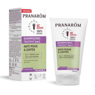 Pranarom Aromapoux tetű- és serkeeltávolító sampon – orvostechnikai eszköz 150 ml