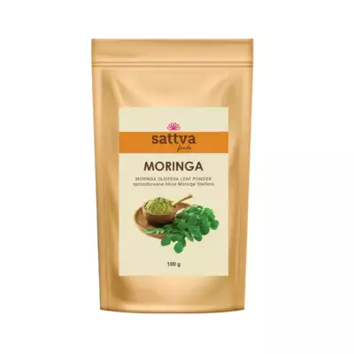 Moringa levélpor 100g - Sattva Ayurveda