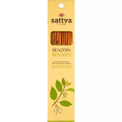 Benzoé természetes gyantás füstölő - 30 g - Sattva Ayurveda