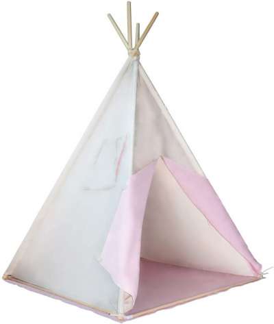 INFANTASTIC Gyermek sátor tartozékokkal rózsaszín/bézs