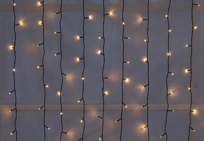 NEXOS diLED fényháló 200 LED meleg fehér adapter nélkül