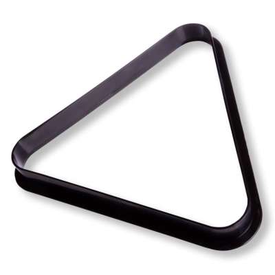 Műanyag biliárd háromszög, fekete 57,2 mm
