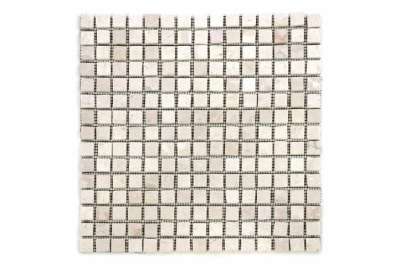 Márvány mozaik Garth, burkolat - krémszín