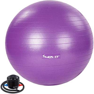Gimnasztikai labda MOVIT® 85 cm - lila
