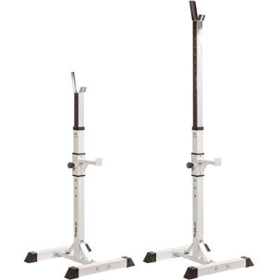 MOVIT Állvány súlyzókra állítható magasságú fehér