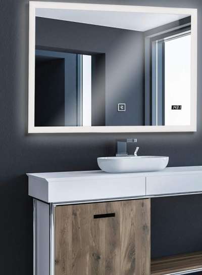 AQUAMARIN Fürdőszobatükör LED SP03 100 x 60 cm 25 W