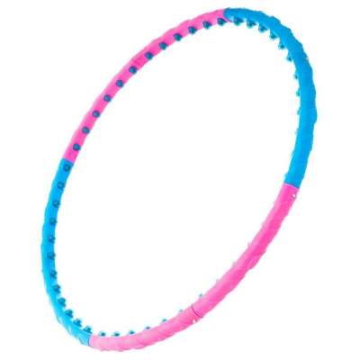 MAXXIVA® Hulla-hopp masszázs karika 100 cm kék-rózsaszín