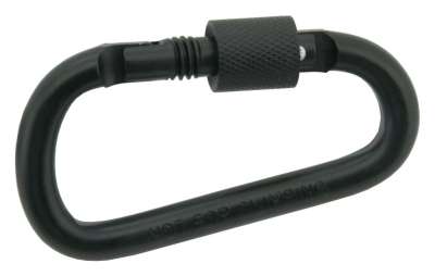 Cattara Alumínium karabiner fekete