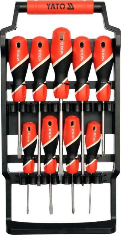 Cattara Csavarhúzó készlet mágneses CrMo 9 db