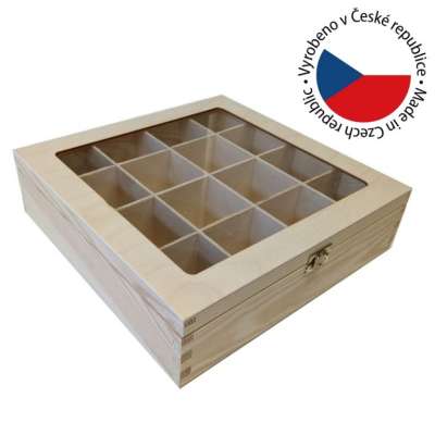 Gaboni Zárható fadoboz 30 x 8 x 29 cm